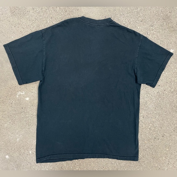 Vintage Fender Guitar T Shirt Black Short Sleeve Rare size Medium - Picture 4 of 7